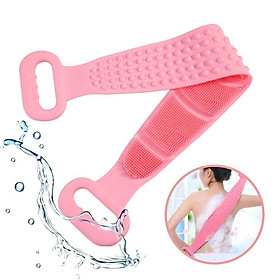 Mua Dây chà 2 mặt chà lưng chà chân silicon đa năng - màu ngẫn nhiên