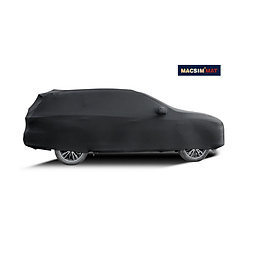 Bạt phủ ô tô Land Rover Evoque nhãn hiệu Macsim sử dụng trong nhà chất liệu vải thun - màu đen và màu đỏ