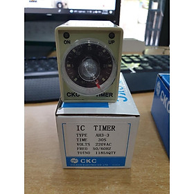 Mua Rơ le Thời gian CKC 10S  30S  60S kèm đế