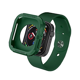 Ốp Case Chống Shock Kai Rugged Armor cho Apple Watch Series 6/ SE/ Series 5/4 Size 40/44mm- Hàng Chính Hãng