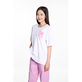 Áo Thun Graphic Tay Ngắn Nữ Ninomaxx 2503010