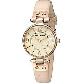 Anne Klein Women's 10/9442 Leather Strap Watch