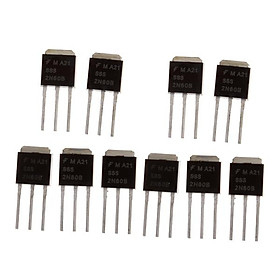 10 Pcs. N-channel Power MOSFET 2N60 2A 600V