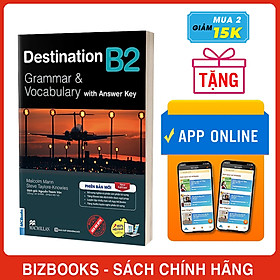 Hình ảnh Destination B2 Grammar and Vocabulary (Kèm Đáp Án) Tặng Audio và bài tập thực hành MCBooks