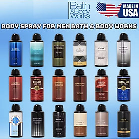 Body Mist Nam Bath And Body Work 104g - Body Spray Nam - Body Mist Nam Chính Hãng