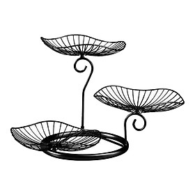 Fruit Bowl Metal Stand Multipurpose  for Countertop Home Parties Cafe Bars