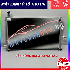 Dàn (giàn) nóng Daewoo Matiz 2 hàng xịn Hàn Quốc (hàng chính hãng nhập khẩu trực tiếp)