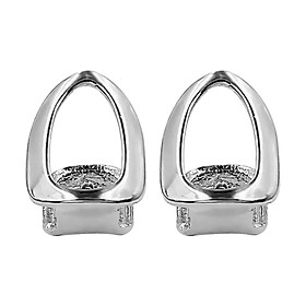 2pcs  Plated Open Face Single Tooth Upper Lower  Hip Hop Grill