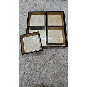 Mua Bộ khay kèm 4 đĩa sơn mài cao cấp dùng để đựng bánh kẹo  làm quà tặng .....