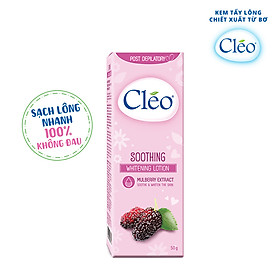 Sữa Dưỡng Dịu Da Sau Tẩy Lông Cléo Giúp Trắng Da (50g)