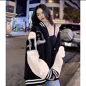 Áo bomber b21, áo khoác nam nữ phong cách hàn quốc, hottend mùa đông 2021