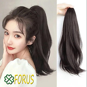 Ngoạm cụp đuôi lơi 35cm NG35 ️FREESHIP️ tóc giả ngoạm kẹp,ngoạm tóc giả