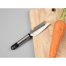 Mua Dao bào inox chuyên gọt rau củ có móc treo và khui đồ hộp cao cấp
