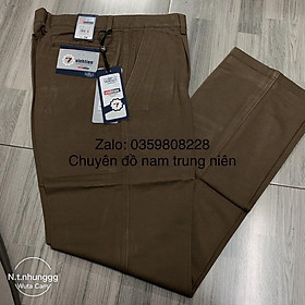 Quần thô kaki trung niên trung tuổi 1 li hàng Quảng Châu loại 1 chất cực đẹp