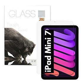 Dán cường lực trong suốt cho iPad Mini 7 8.3″ Zaki 9H 2.5D - Hàng Chính Hãng