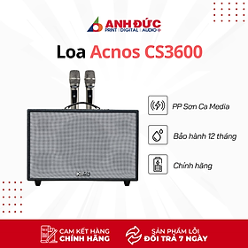 Loa Karaoke Acnos CS3600 (Kèm 2 Micro Không Dây) - Hàng Chính Hãng
