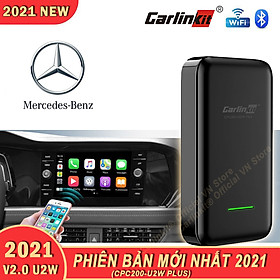 Carlinkit 2.0 U2W Plus 2021 - Apple Carplay không dây cho xe Mercedes Benz màn hình nguyên bản