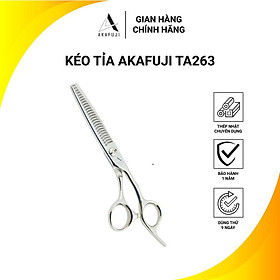 Kéo Tỉa Tóc AKAFUJI TA 263 SIZE 6.0 inches Thép Nhật Cao Cấp [HÀNG CHÍNH HÃNG] Bảo Hàng 12 Tháng