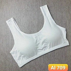 Áo lót bra ba lỗ nữ seamless 709 – Mềm mại, nâng đỡ nhẹ nhàng, ôm sát