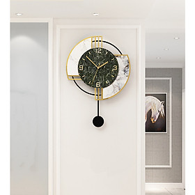 Mua Đồng hồ treo tường trang trí nghệ thuật quả lắc Polyester tái chế và Acrylic