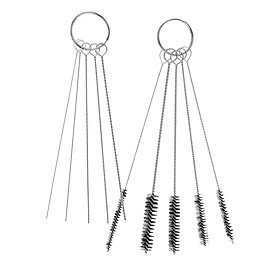 5 Sizes Airbrush Spray Cleaning Needles 5 Sizes Cleaning Brush Airbrush Cleaning Repair Tools