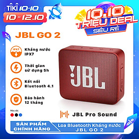 Loa Bluetooth JBL Go 2 - Hàng Chính Hãng