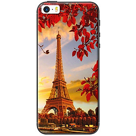 Ốp Lưng Dành Cho iPhone 5/ 5s - Tháp Eiffel Mùa Thu
