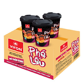 Thùng 24 ly Mì trộn phá lấu 75gr VIFON