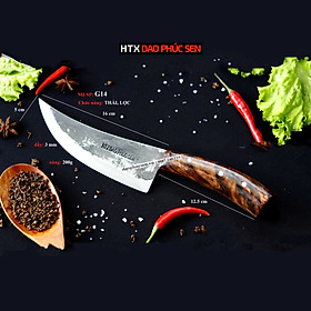 Mua Dao Phúc Sen Dao Lọc Thái 01 Cán Cẩm Chỉ
