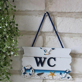 Mua Bảng treo wc họa tiết mỏ neo