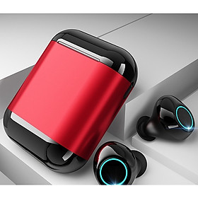 Tai Nghe Không Dây TWS Kết Nối Bluetooth 5.0 Âm Thanh Nổi Kèm Hộp Sạc