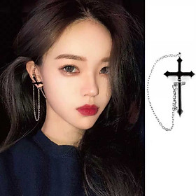 Bông tai thánh giá titan bao chất bao ngầu bao thần thái