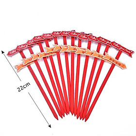 Mẫu biển báo bằng gỗ dùng trang trí tiểu cảnh, chậu cây, DIY