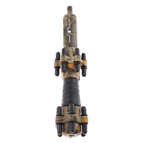 Compound Bow Stabilizer Shock Absorber Archery Vibration Damper Black