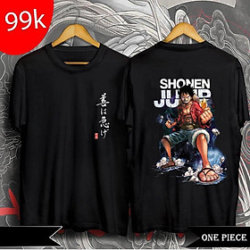 ️️Áo Thun In Hình Luffy và D.Ace Cực Đẹp, Cực Ngầu - Áo Thun One Piece