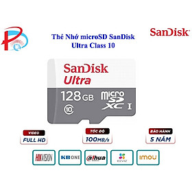 Mua Thẻ Nhớ SanDisk 512G-256G-32G-64G-128GB MicroSD Ultra Class 10  - Hàng Chính Hãng