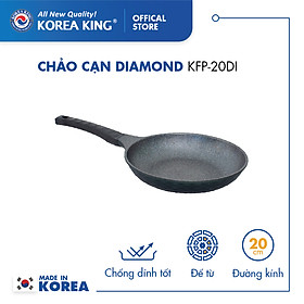 Chảo cạn Diamond Korea King size 20cm - Hàng chính hãng