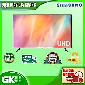 Hình ảnh Smart Tivi SAMSUNG 4K 43inch UA43AU7002 - Hàng chính hãng (chỉ giao HCM)