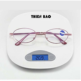 Kính lão thị, kính viễn thị trung niên đọc chữ màu Hồng sang KV8G PINK hàng đẹp tròng Nhật gấp gọn