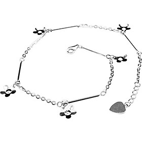 Lắc chân nữ Bạc Hiểu Minh LC157