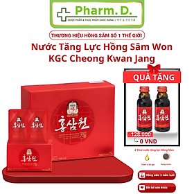 Nước Tăng Lực Hồng Sâm Won KGC Cheong Kwan Jang (70ml x 30 gói)