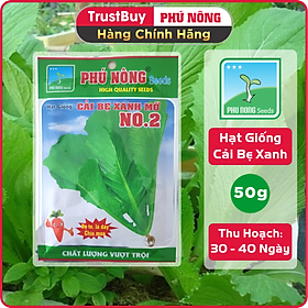 Hạt Giống Cải Bẹ Xanh Mỡ Phú Nông Gói 50g