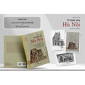 Combo Vì tình yêu Hà Nội (For the love of Hanoi) + Postcard