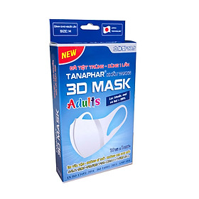 Khẩu Trang 3D Mask Tanaphar  hộp 10 chiếc