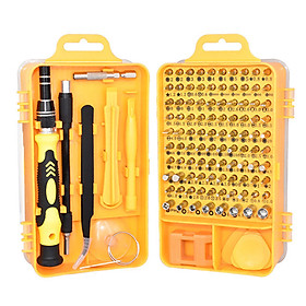Bộ Dụng Cụ Với Ốc Vít Đa Năng 115 Trong 1 Cho Sửa Chữa Thiết Bị Điện Tử