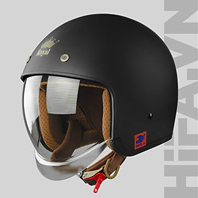 Mũ Bảo Hiểm 3/4 Royal M139 Kính Âm