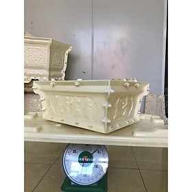 Khuôn đúc chậu chữ nhật vuông góc 45x33x20