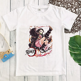 Áo thun trắng dũng sĩ diệt quỷ - kimetsu no yaiba