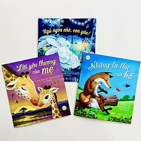 Combo 3 suốn sách: Những Lá Thư Của Bố, Lời Yêu Thương Của Mẹ, Ngủ Ngon Nhé Con Yêu!
