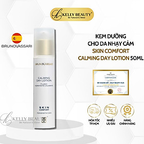 Kem Dưỡng Ẩm Cho Da Nhạy Cảm Bruno Vassari Skin Comfort Calming Day Lotion | Kelly Beauty
